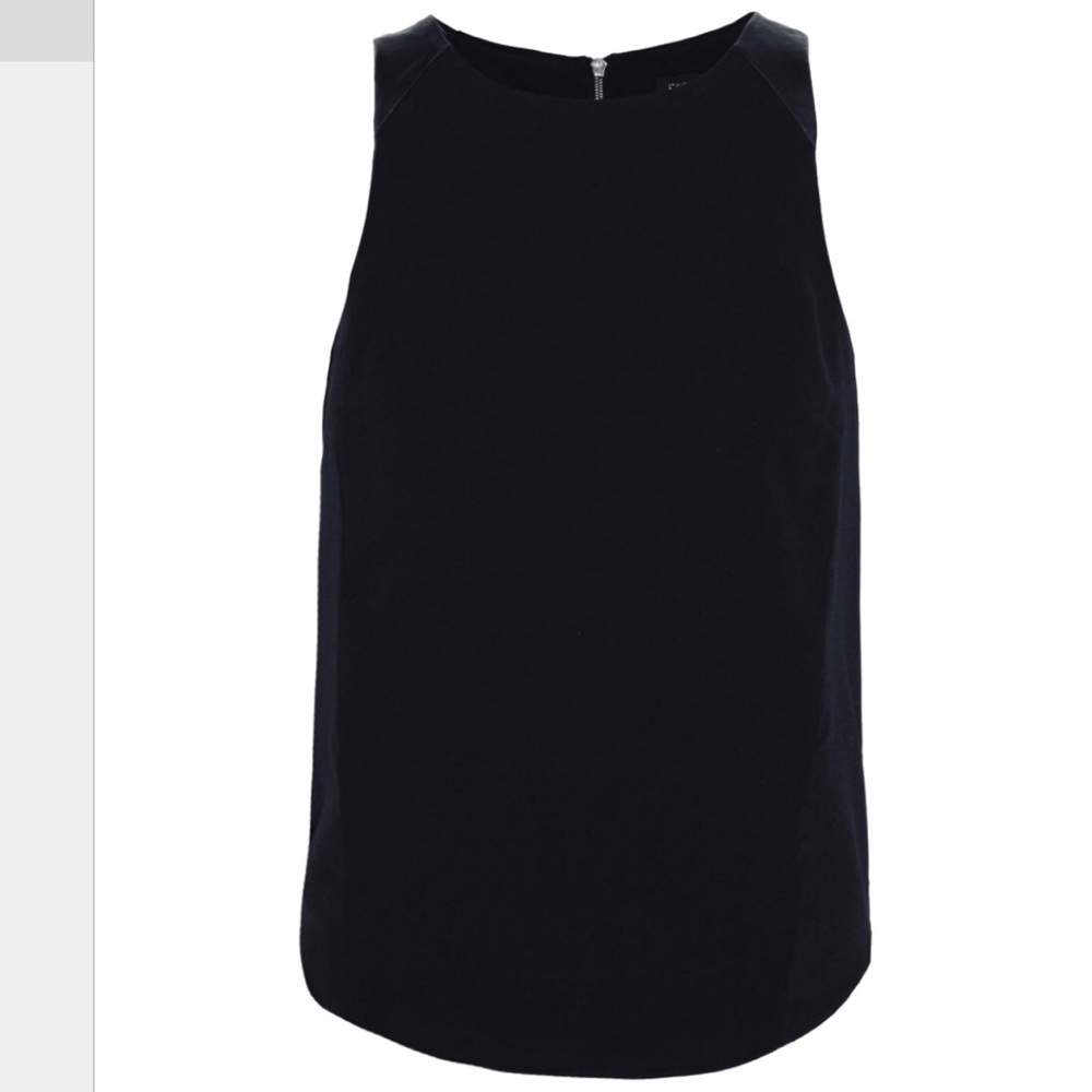 Rag and Bone Black Top, Leather Straps